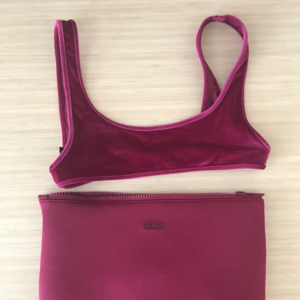 Triangl top and bag bundle